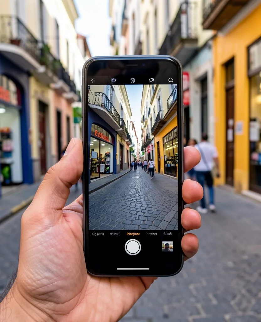 Aplicación móvil usando cámara para escanear código QR